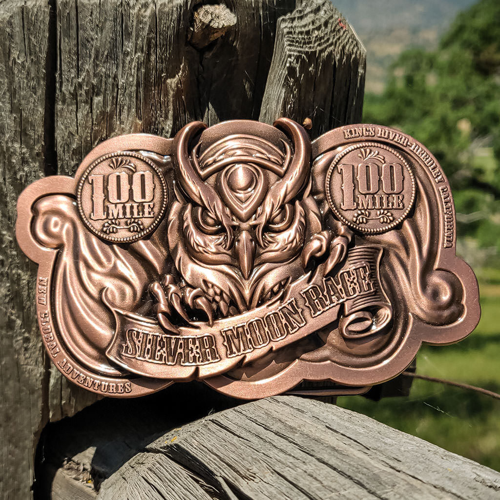 2020 Silver Moon Race Buckle