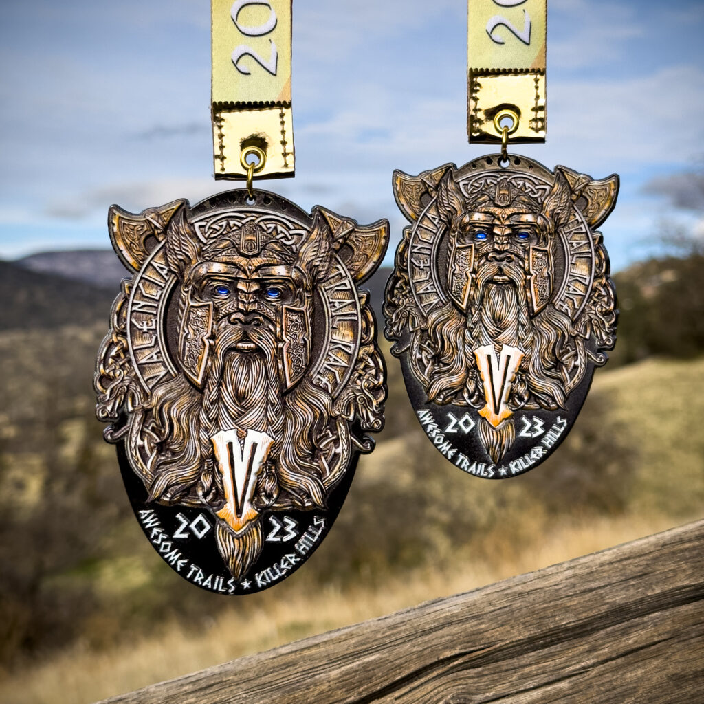 2023 VALENCIA Trail Race 50K and Half Marathon / 10K medals