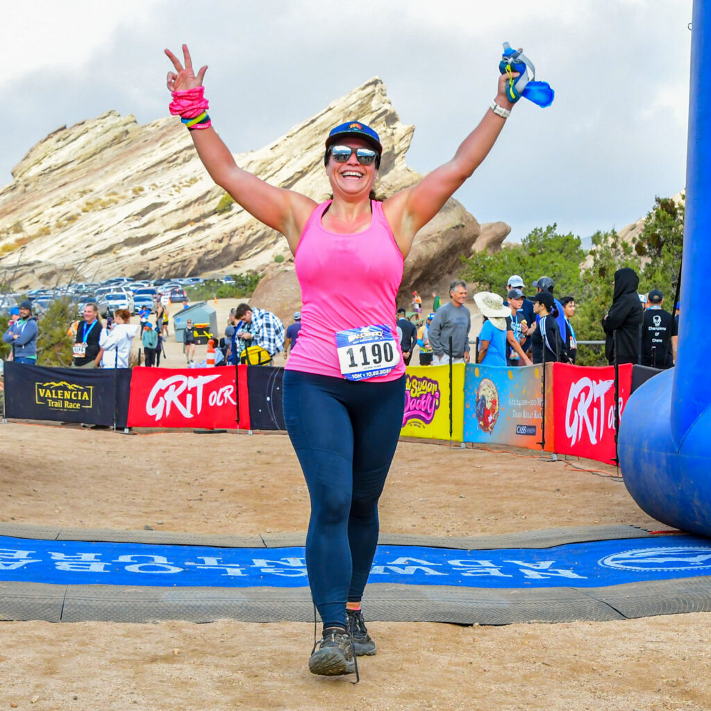 Volunteer Finishing Race