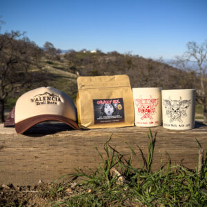 2025 VALENCIA Trail Race Mugs with Coffee and Hat